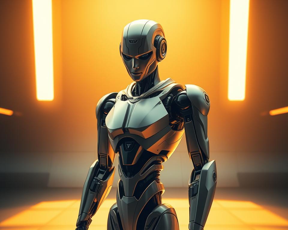 a robot that look like human